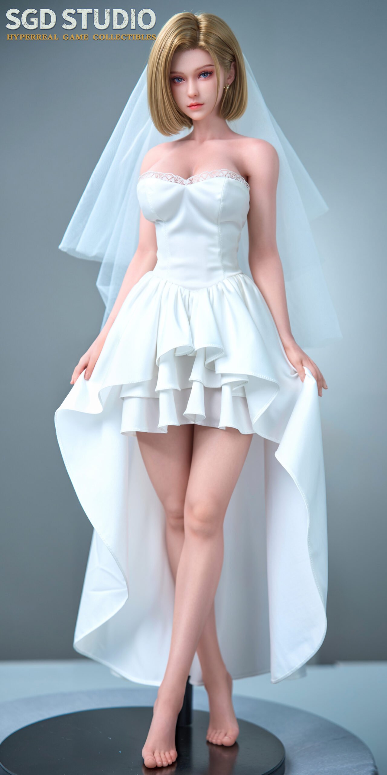 SGD 008 13 Scale Hyper-Realistic Silicone Statue Figure by Dynamic Arts (2)