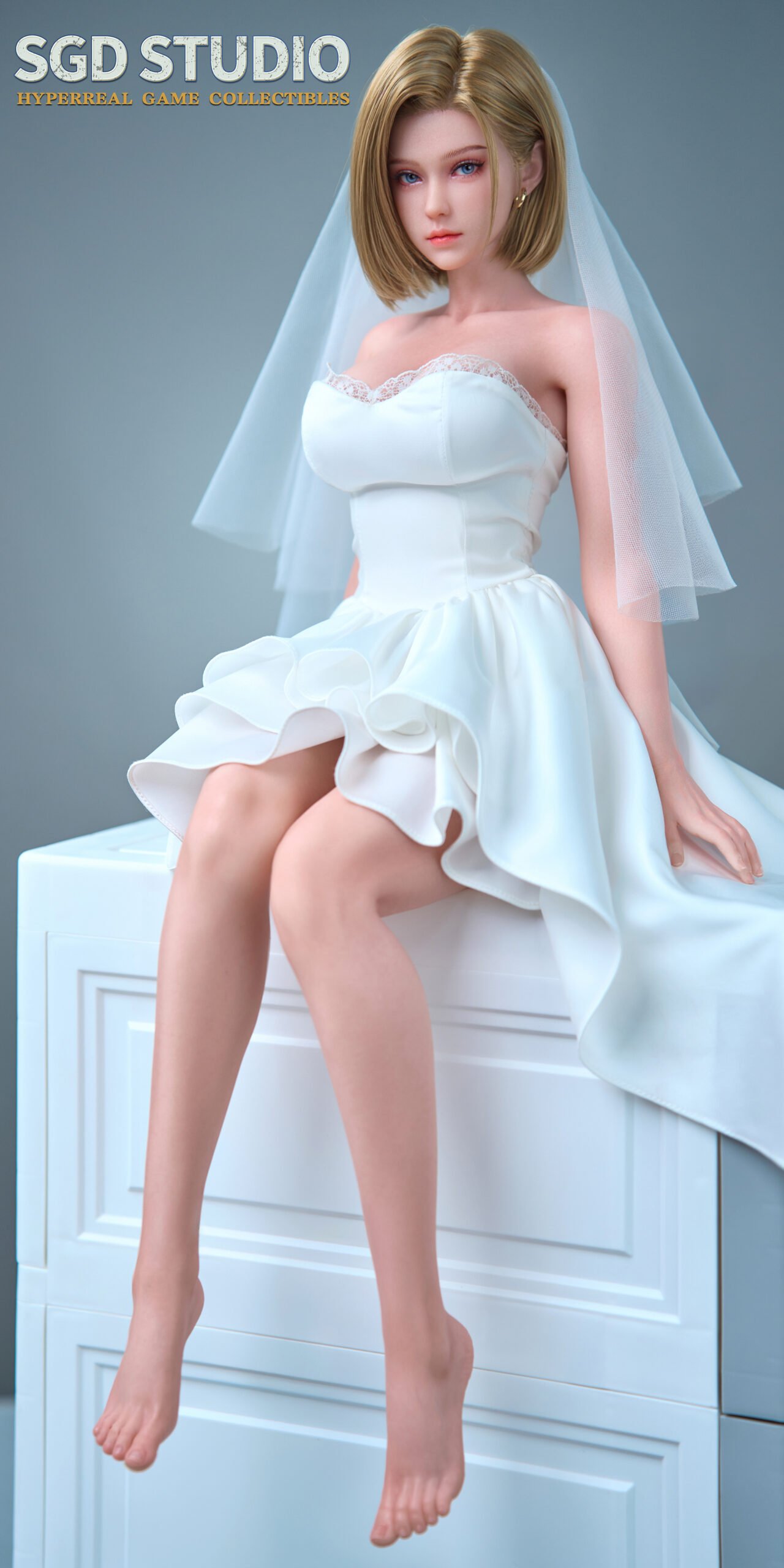 SGD 008 13 Scale Hyper-Realistic Silicone Statue Figure by Dynamic Arts (7)