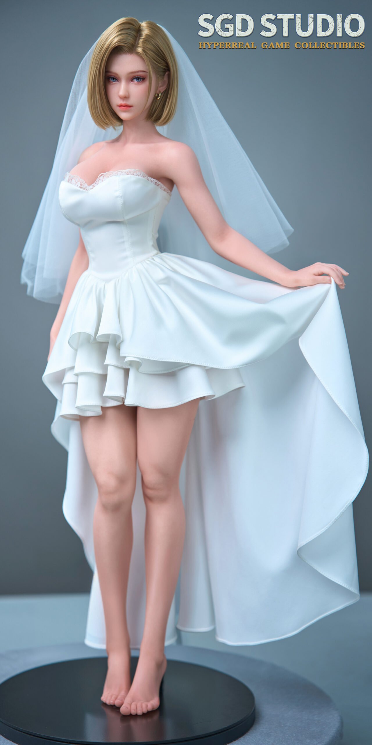 SGD 008 13 Scale Hyper-Realistic Silicone Statue Figure by Dynamic Arts (8)